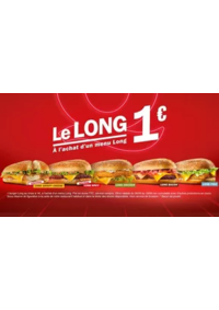 Prospectus Quick Strasbourg : Le Long Menu Offer