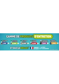 Prospectus Siligom MURET : NOUVEAU – ET QUE ÇA BRILLE, AVEC NOS PRODUITS D’ENTRETIEN SILIGOM !