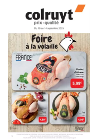 Prospectus Colruyt Ouroux-sur-Saône : Foire à la volaille