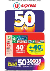 Prospectus U Express CLEDER : Foire Petits Prix