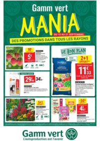 Prospectus Gamm vert LE LOROUX BOTTEREAU : DES PROMOTIONS DANS TOUS LES RAYONS