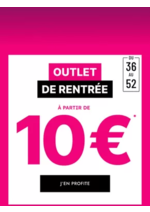 Prospectus Christine laure : OUTLET de rentrée à partir de 10€