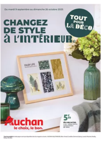 Prospectus Auchan CAVAILLON : Tout pour la déco : changez de style à l'intérieur