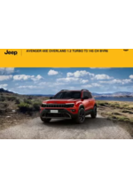 Prospectus Jeep : AVENGER 4XE OVERLAND 1.2 TURBO T3 145 CH BVR6