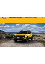 Prospectus Jeep : AVENGER 4XE OVERLAND 1.2 TURBO T3 145 CH BVR6