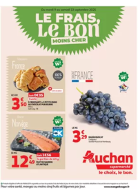 Prospectus Auchan Supermarché Paris 12 Reuilly : Le frais, le bon moins cher