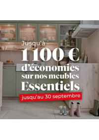 Prospectus cuisinella MONTAUBAN : Des meubles malins pour une cuisine bien pensée et à prix rentrée !
