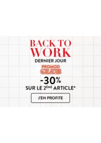 Prospectus Promod Arconnay : Back to work
