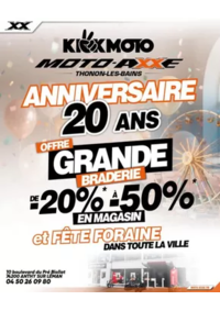 Prospectus Moto Axxe VILLEJUIF : Retrouvez vos animations magasins !