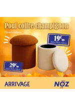 Prospectus NOZ : Pouf coffre champignon