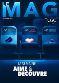 Prospectus UGC Ciné Cité Strasbourg Etoile : Septembre 2025