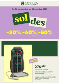 Prospectus Nature & Découvertes AVIGNON : Soldes