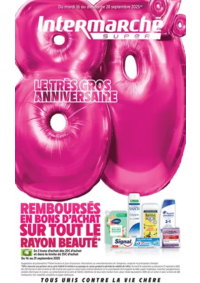 Prospectus Intermarché Super Fresnes : TF ANNIVERSAIRE 1 + CAHIER REGION