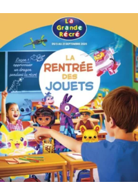 Prospectus La grande Récré REDON : LA RENTRÉE DES JOUETS
