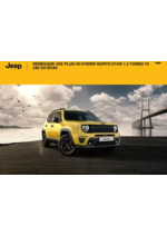 Prospectus Jeep : RENEGADE 4XE PLUG IN HYBRID NORTH STAR 1.3 TURBO T4 240 CH BVA6