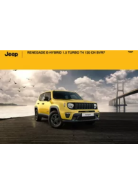 Prospectus Jeep Bieville Beuville : RENEGADE E-HYBRID 1.5 TURBO T4 130 CH BVR7