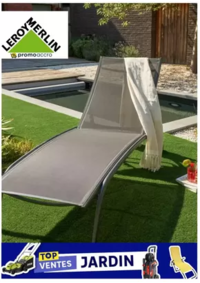 Prospectus Leroy Merlin St-Jean-de-Védas : TOP VENTES JARDIN