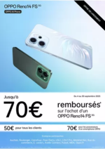 Prospectus LDLC : Jusqu'à 70€ remboursés avec OPPO