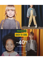 Prospectus VERTBAUDET : PROLONGATION jusqu'à -40% sur la sélection Back to cool