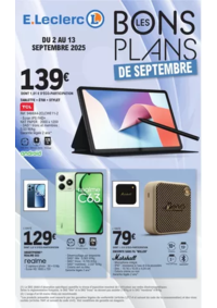 Prospectus E.Leclerc CARCASSONNE : BONS PLANS SEPTEMBRE