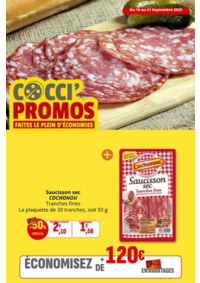Prospectus CocciMarket COUDEKERQUE BRANCHE : COCCI PROMOS FAITES LE PLEIN D'ÉCONOMIES