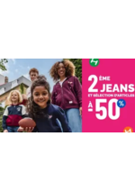 Prospectus La Halle : En ce moment : le 2ᵉ article à -50% sur une sélection ! C’est LE bon plan de la rentrée