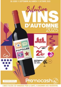 Prospectus Promocash Guipavas : Sélection Vins d'automne 2025