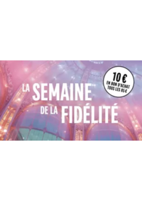 Prospectus Galeries Lafayette Avignon : 10€ tous les 85€ d'achat !