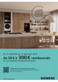 Prospectus Copra LILLE-FIVES : Siemens vous rembourse jusqu'à 300€