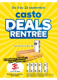 Prospectus Castorama LA ROCHELLE - AYTRE : Deals de rentrée
