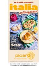 Prospectus Picard : Italia Extravanganza