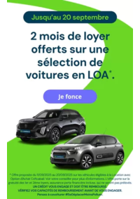 Prospectus Aramis Melun : 2 mois de loyer offerts sur une sélection de voitures en LOA