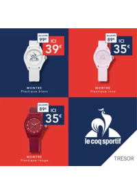 Prospectus Trésor Bijoux TOURS : Le Coq Sportif