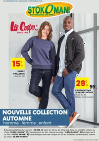 Prospectus Stokomani Seynod : NOUVELLE COLLECTION AUTOMNE
