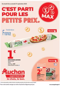 Prospectus Auchan Supermarché Orchies : C'est parti pour les petits prix dans votre super