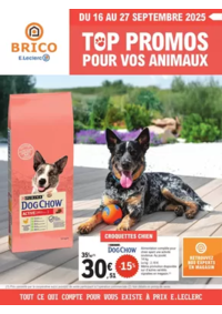 Prospectus Brico E.Leclerc RIVIERES / LA ROCHEFOUCAULD : Trafic Animalerie 8