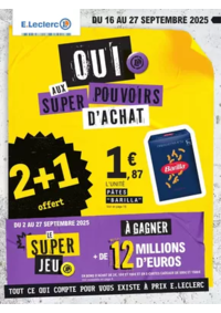 Prospectus E.Leclerc CLICHY SOUS BOIS : EVENEMENT 9