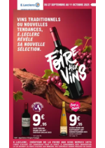 Prospectus E.Leclerc : FOIRE AUX VINS - MIXTE