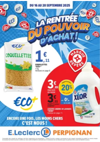 Prospectus E.Leclerc PERPIGNAN : ÉCO+ MARQUE REPÈRE