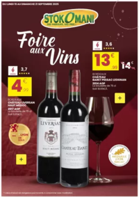 Prospectus Stokomani Fleury-les-Aubrais : Foire aux vins