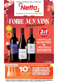 Prospectus Netto Tain-l'Hermitage : FOIRE AUX VINS