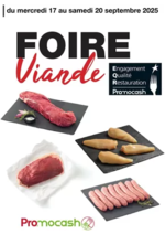 Prospectus Promocash : Foire viande