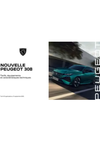 Prospectus Peugeot Consession Gge Bricquebec Automobiles : Peugeot NOUVELLE 308