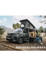 Promos et remises  : Citroën Holidays Caractéristiques