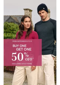 Prospectus Armor Lux RENNES : Buy one get one 50% off