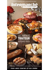 Prospectus Intermarché Hyper Albert : CATALOGUE TRAITEUR AUTOMNE HIVER