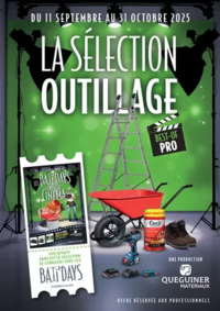 Prospectus Quéguiner matériaux Mauron : La Sélection outillage