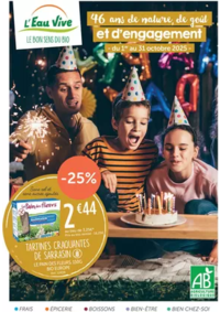 Prospectus L'Eau Vive QUETIGNY : Catalogue Octobre 2025
