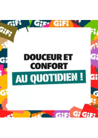 Prospectus Gifi SAINT JEAN DE SOUDAIN : Transformez votre cocon avec notre linge de maison en braderie !