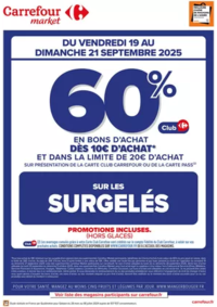 Prospectus Carrefour Drive SORBIERS : OPÉRATION BONS D’ACHAT